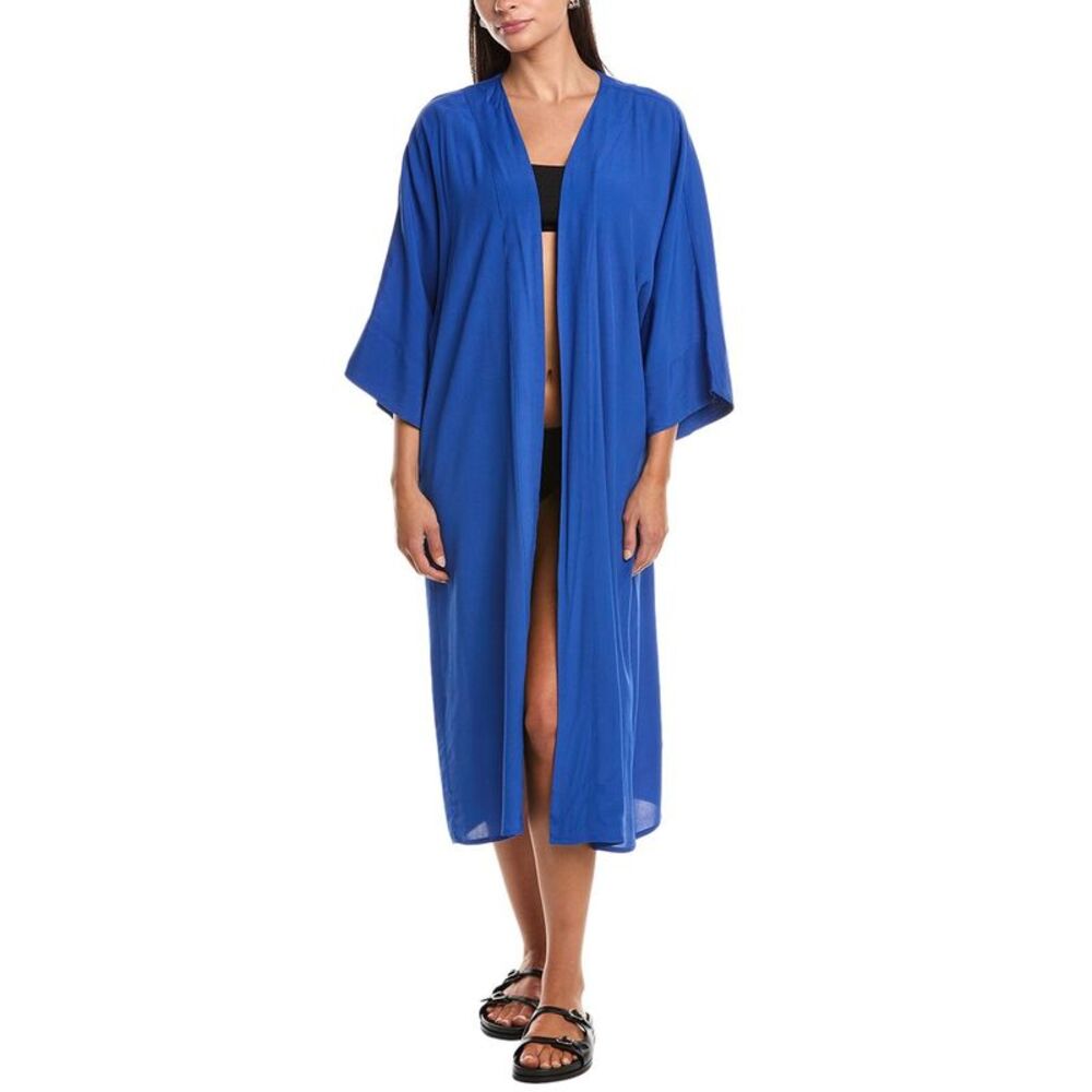 Haight Womens  Ana Kimono, Blue